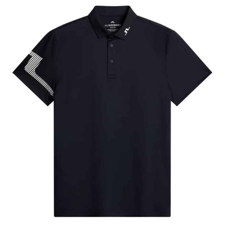 J.Lindeberg Heath Strike Navy Golf Polo - One Golf