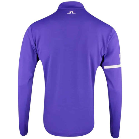 J.Lindeberg Heath Zip Deep Wisteria Mid Layer - One Golf