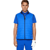J.Lindeberg Holden Quilt Club Blue Hybrid Vest - One Golf