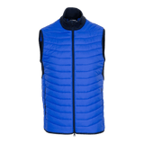 J.Lindeberg Holden Quilt Club Blue Hybrid Vest - One Golf