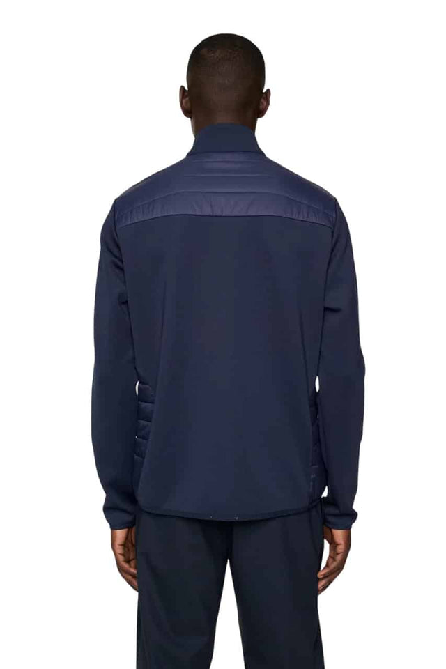 J.Lindeberg Holden Quilt Navy Hybrid Jacket - One Golf