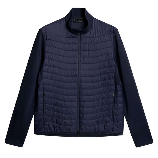 J.Lindeberg Holden Quilt Navy Hybrid Jacket - One Golf