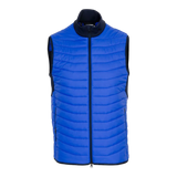 J.Lindeberg Holden Quilt Club Blue Hybrid Vest