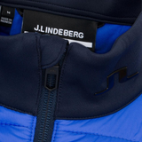 J.Lindeberg Holden Quilt Club Blue Hybrid Vest