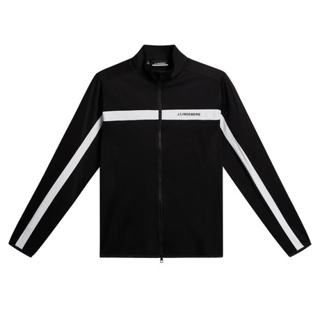 J.Lindeberg Jarvis Mid Layer Black - One Golf