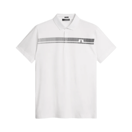 J.Lindeberg Klas White Golf Polo - One Golf