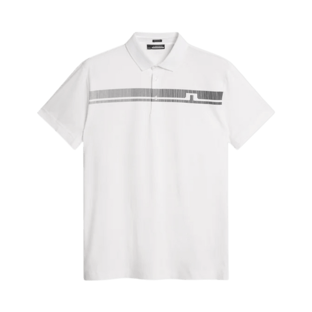 J.Lindeberg Klas White Golf Polo - One Golf