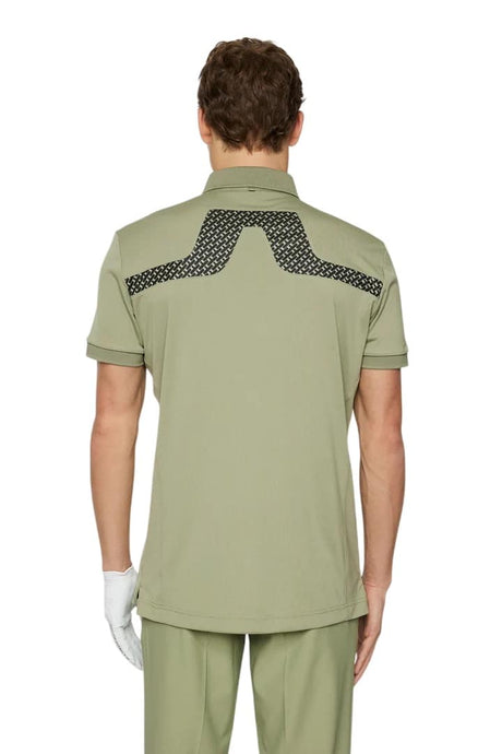 J.Lindeberg KV Print Tour Geo Oliver S Golf Polo - One Golf