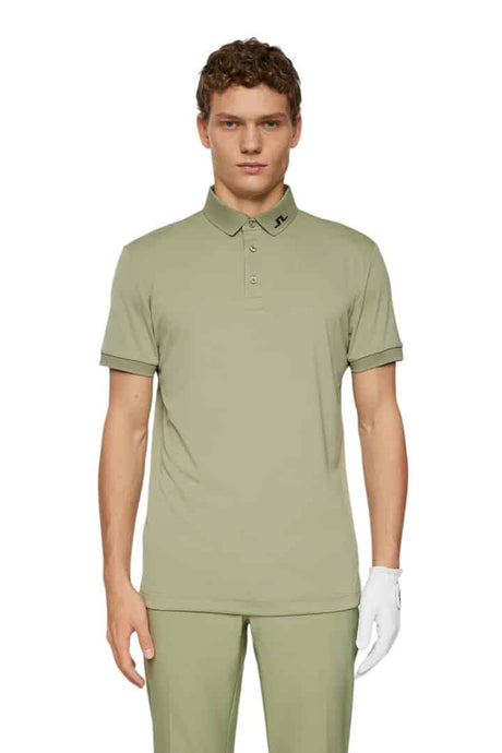 J.Lindeberg KV Print Tour Geo Oliver S Golf Polo - One Golf