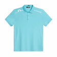 J.Lindeberg Lionel Reg Fit Blue Curacao Sky Golf Polo - One Golf