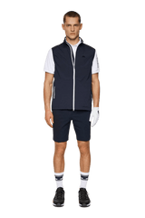 J.Lindeberg Navy Ash Light Packable Vest - One Golf