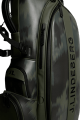 J.Lindeberg Print Warp Forest Play Stand Bag - One Golf