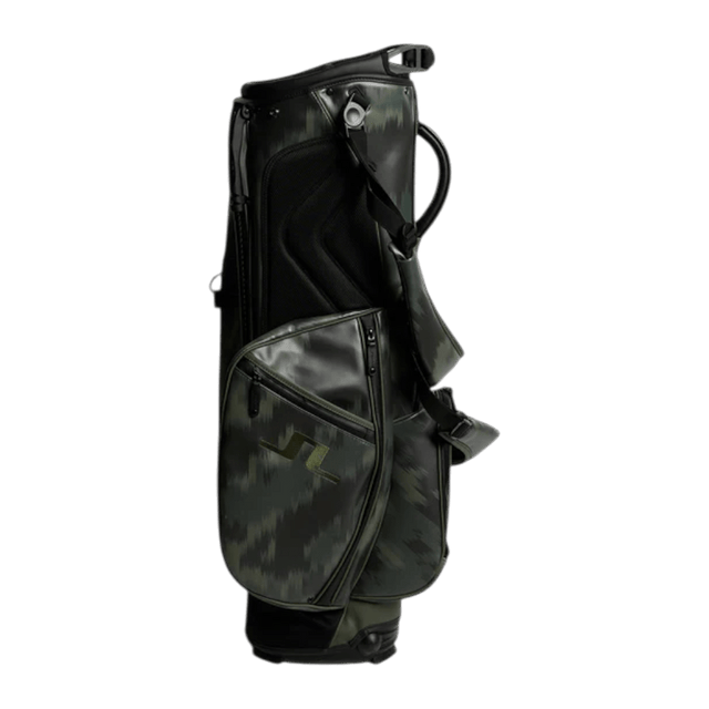 J.Lindeberg Print Warp Forest Play Stand Bag - One Golf