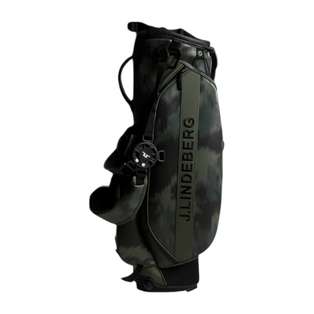 J.Lindeberg Print Warp Forest Play Stand Bag - One Golf