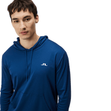 J.Lindeberg Roland Estate Blue Hood Outwear - One Golf