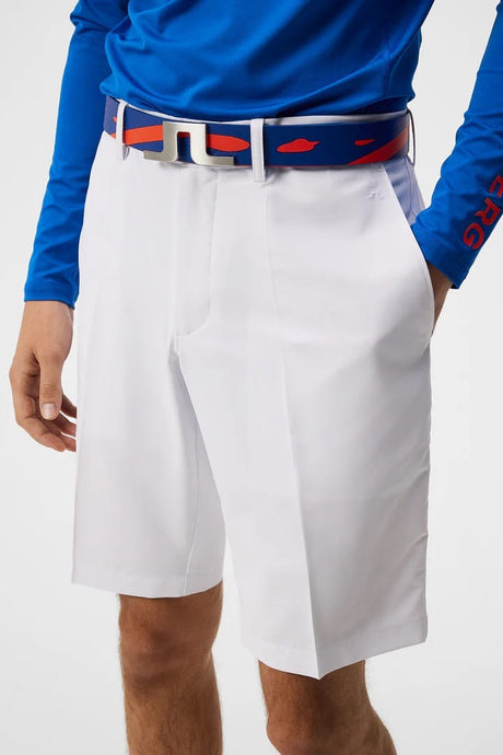 J.Lindeberg Somle White Shorts - One Golf