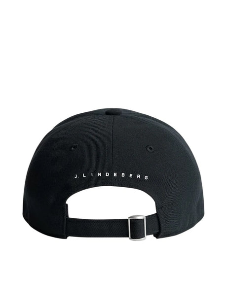 J.Lindeberg The Gradient Black Cap - One Golf