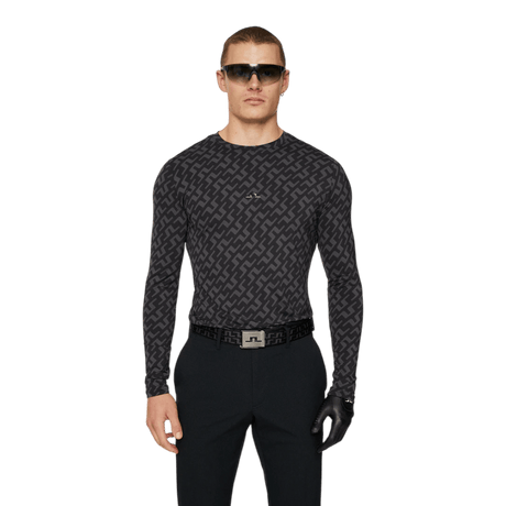J.Lindeberg Thor Blas Bridge Bridge Black Long Sleeve - One Golf