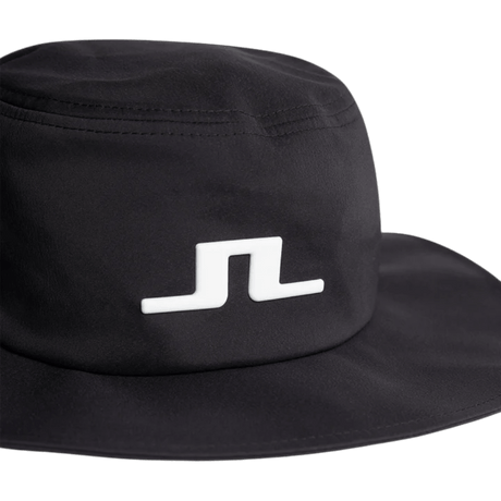 J.Lindeberg Tour Bucket Black Hat - One Golf