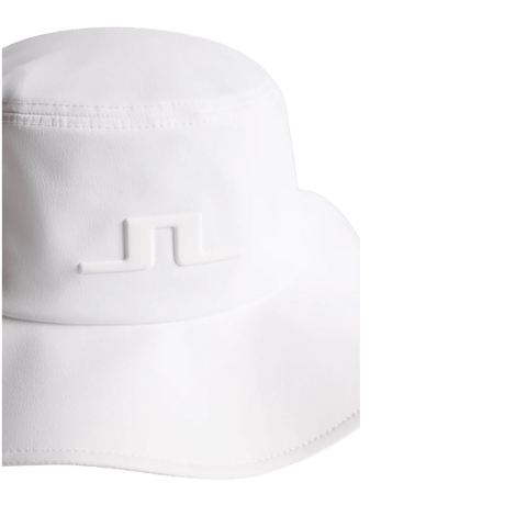 J.Lindeberg Tour Bucket White Hat - One Golf