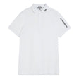 J.Lindeberg Tour Tech Reg Fit Golf Polo White - One Golf