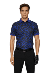 J.Lindeberg Tour Tech Tiger Clematis Print Polo - One Golf