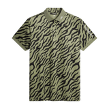 J.Lindeberg Tour Tech Tiger Olive Print Polo - One Golf