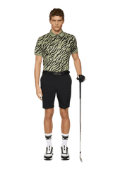 J.Lindeberg Tour Tech Tiger Olive Print Polo - One Golf