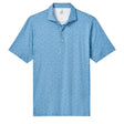 Johnnie-O Mojave Barrels Blue Polo - One Golf