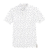 Johnnie-O Exeter Green/White Polo