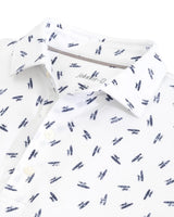 Johnnie-O Exeter Green/White Polo