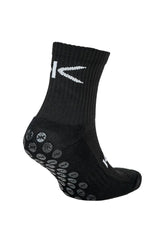 Kupe Active Ankle Grip Black Socks - One Golf
