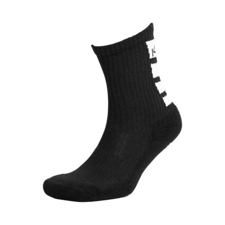 Kupe Active Kidz Calf Length Black Unisex Socks - One Golf