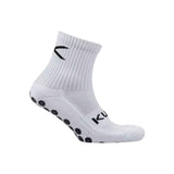 Kupe Active Ankle Grip White Socks
