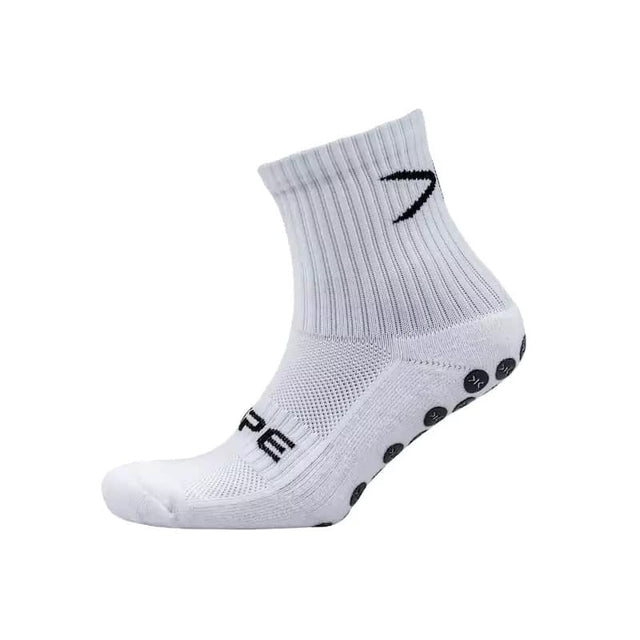 Kupe Active Ankle Grip White Socks