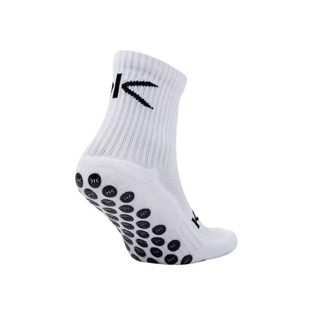 Kupe Active Ankle Grip White Socks