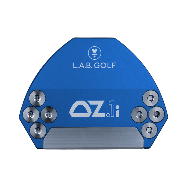 L.A.B Golf OZ.1i Blue Custom Broomstick Putter - One Golf