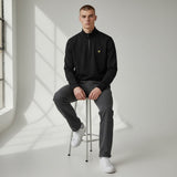 Lyle and Scott Golf Core Black 1/4 Zip - One Golf