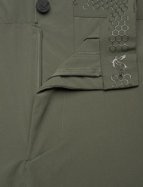 Lyle & Scott 5 Pocket Cactus Green Golf Shorts - One Golf