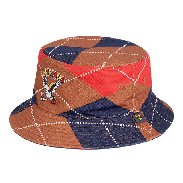BOC x Lyle & Scott Reversible Argyle Bucket Hat