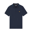 Lyle & Scott Golf 1874 Dark Navy Tipped Tech Polo Shirt - One Golf