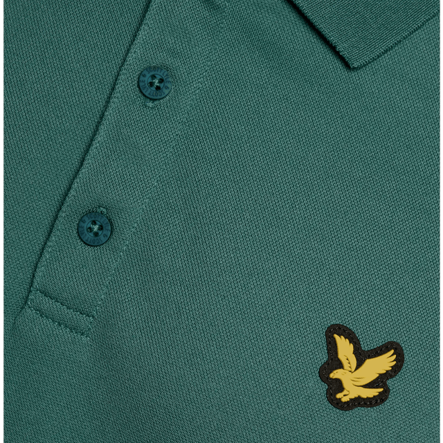 Lyle & Scott Golf 1874 Mediterranea Tipped Tech Polo Shirt - One Golf