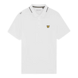 Lyle & Scott Golf 1874 White Tipped Tech Polo Shirt - One Golf