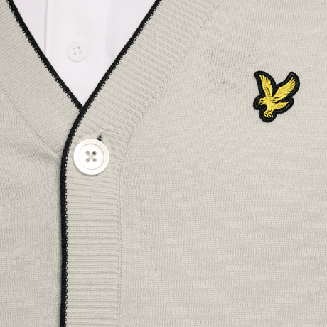 Lyle & Scott Golf Cloud Lightweight Knitted Cardigan - One Golf