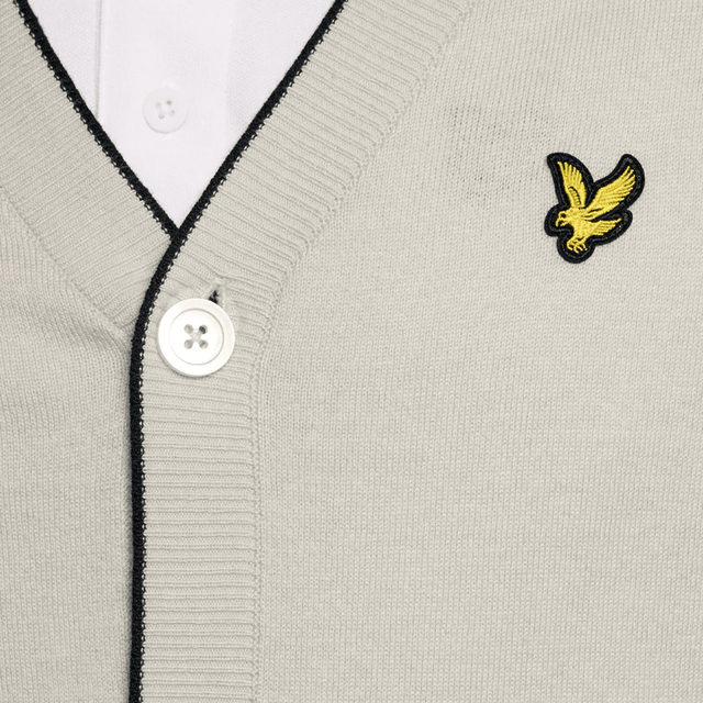 Lyle & Scott Golf Cloud Lightweight Knitted Cardigan - One Golf