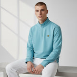 Lyle & Scott Golf Core Aquamarine Blue 1/4 Zip - One Golf