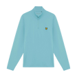 Lyle & Scott Golf Core Aquamarine Blue Quarter Zip Midlayer - One Golf