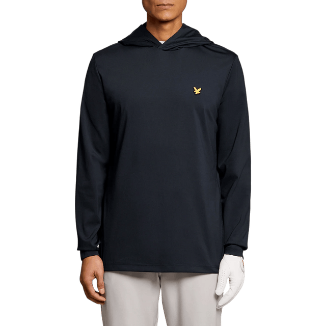 Lyle & Scott Golf Core Dark Navy Midlayer Hoodie - One Golf