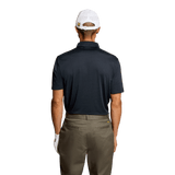 Lyle & Scott Golf Dark Navy Concealed Placket Polo Shirt - One Golf
