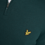 Lyle & Scott Golf Mediterranea Cotton Blend 1/4 Zip Jumper - One Golf